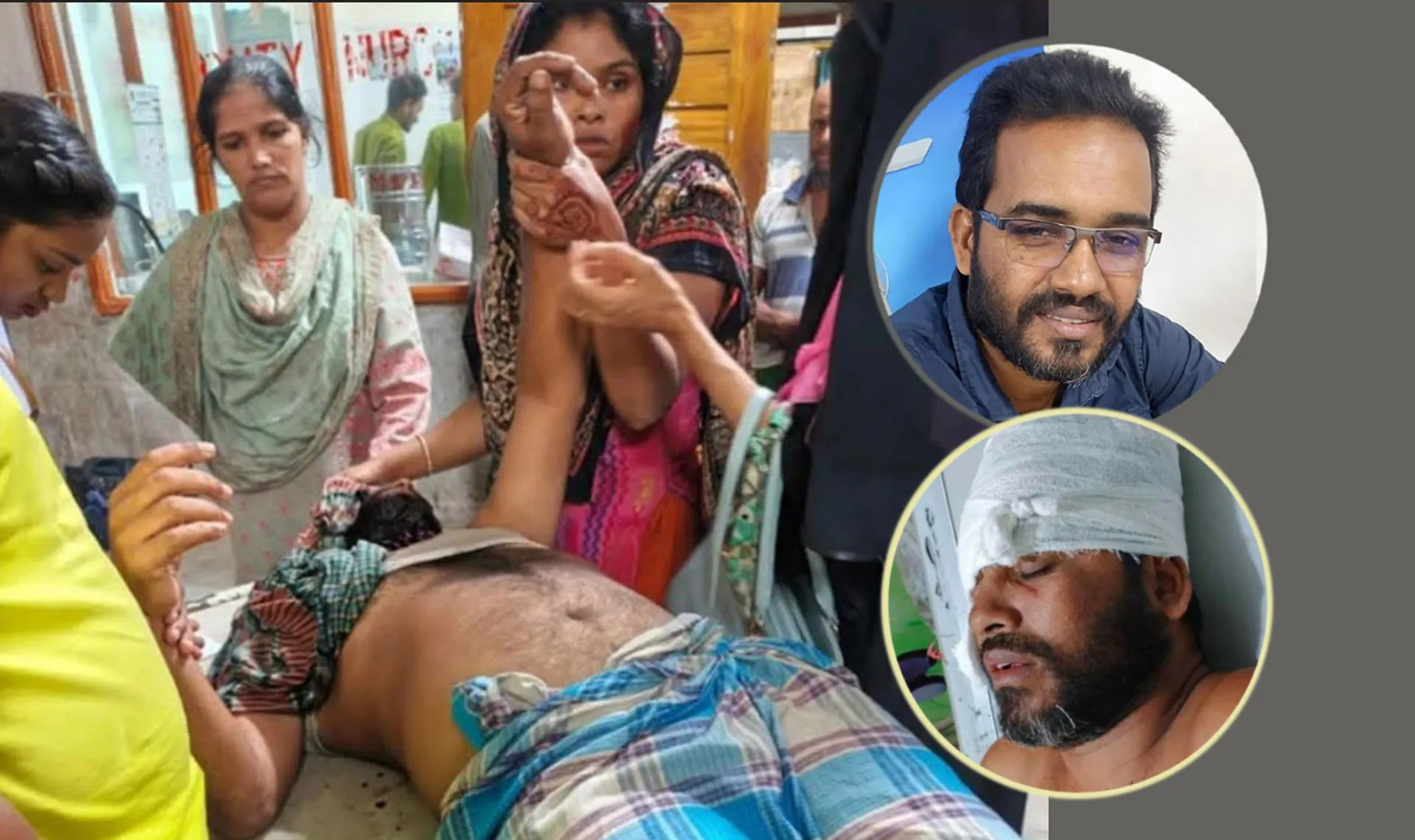 সংবাদ প্রকাশের জেরে সাংবাদিককে কুপিয়ে জখম, অবস্থা আশঙ্কাজনক